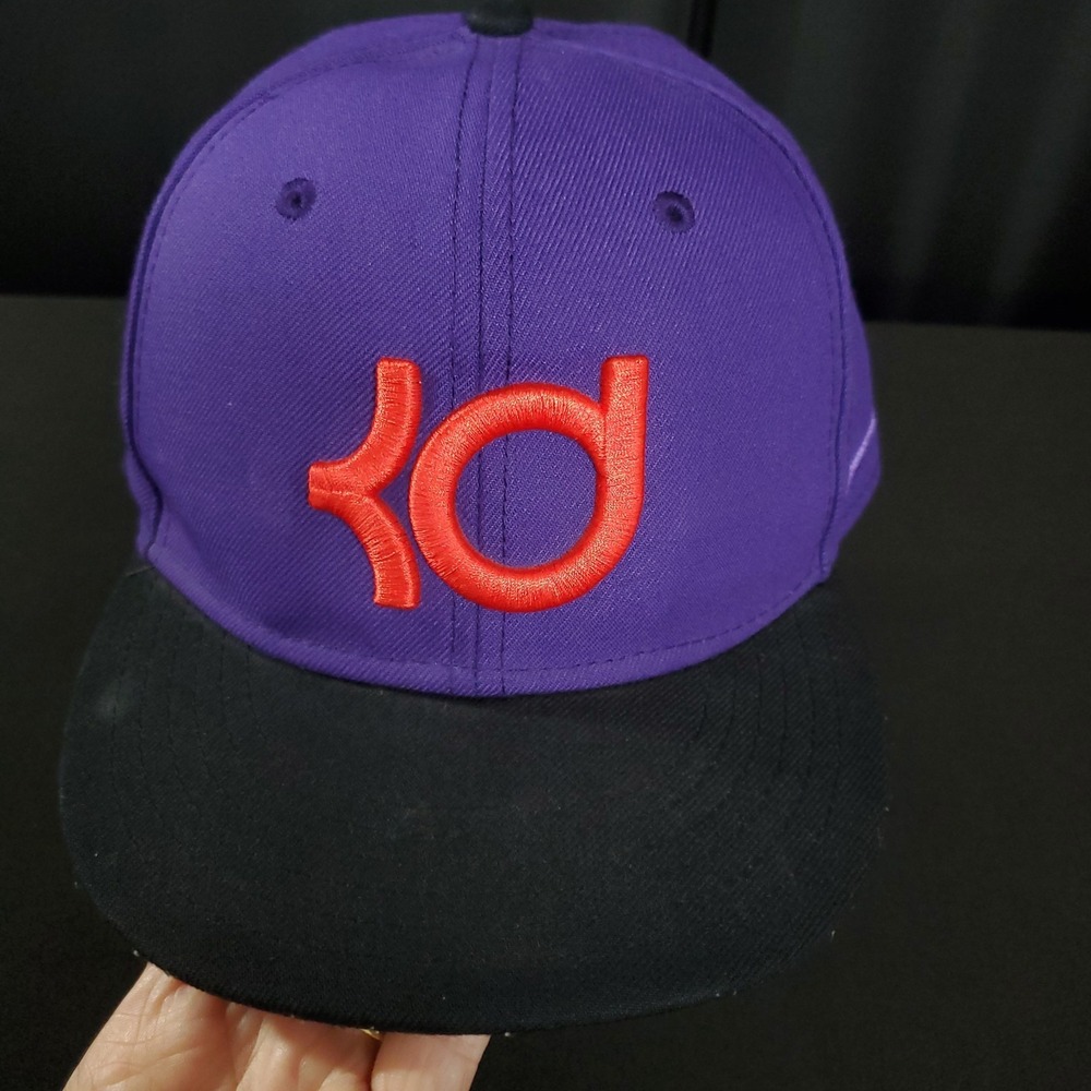 Nike True KD Kevin Durant One Size Purple Teal Orange Snapback Baseball Cap Hat‎